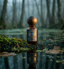 Perfumy botaniczne Nimfa, naturalny Extrait de Parfum Blue Irys, flakon 30 ml